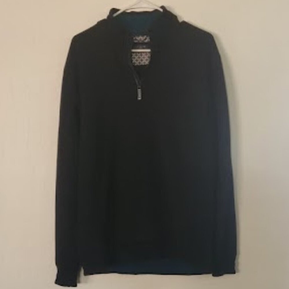 Ted Baker Men's 1/4 Zip Sweater Size 5